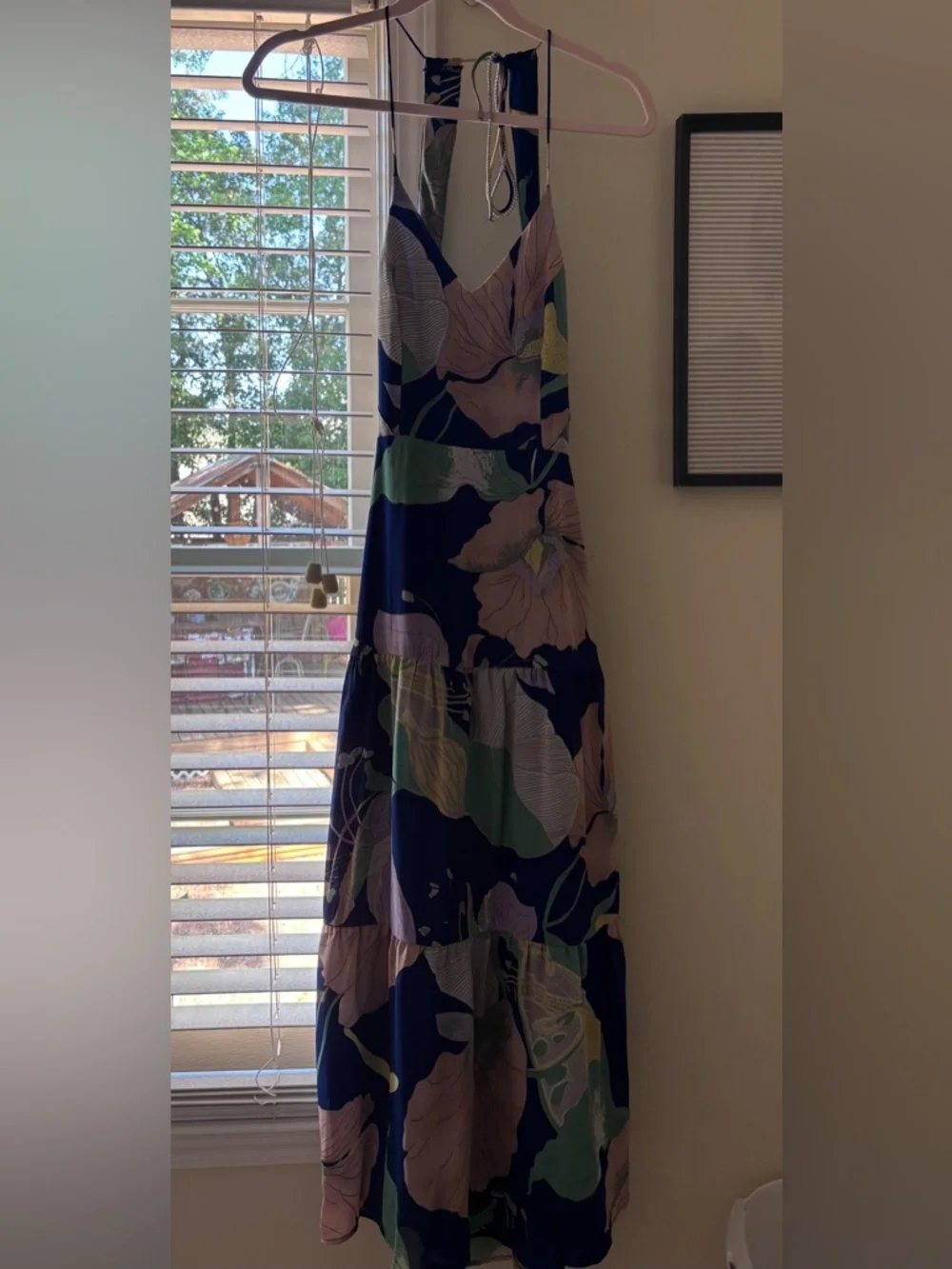 Navy floral maxi - Picture 2 of 3